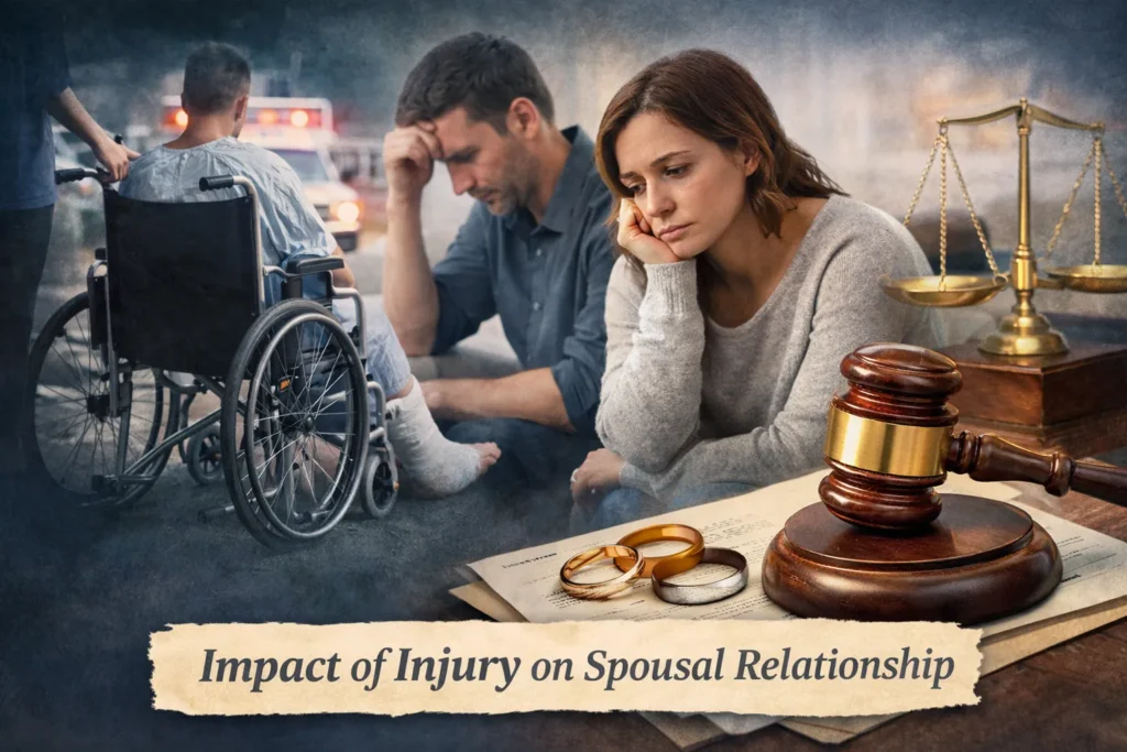 impact of injury on spousal relationship